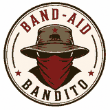Band Aid Bandito California-themed logo